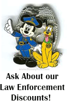law enforcement discounts at Disney World